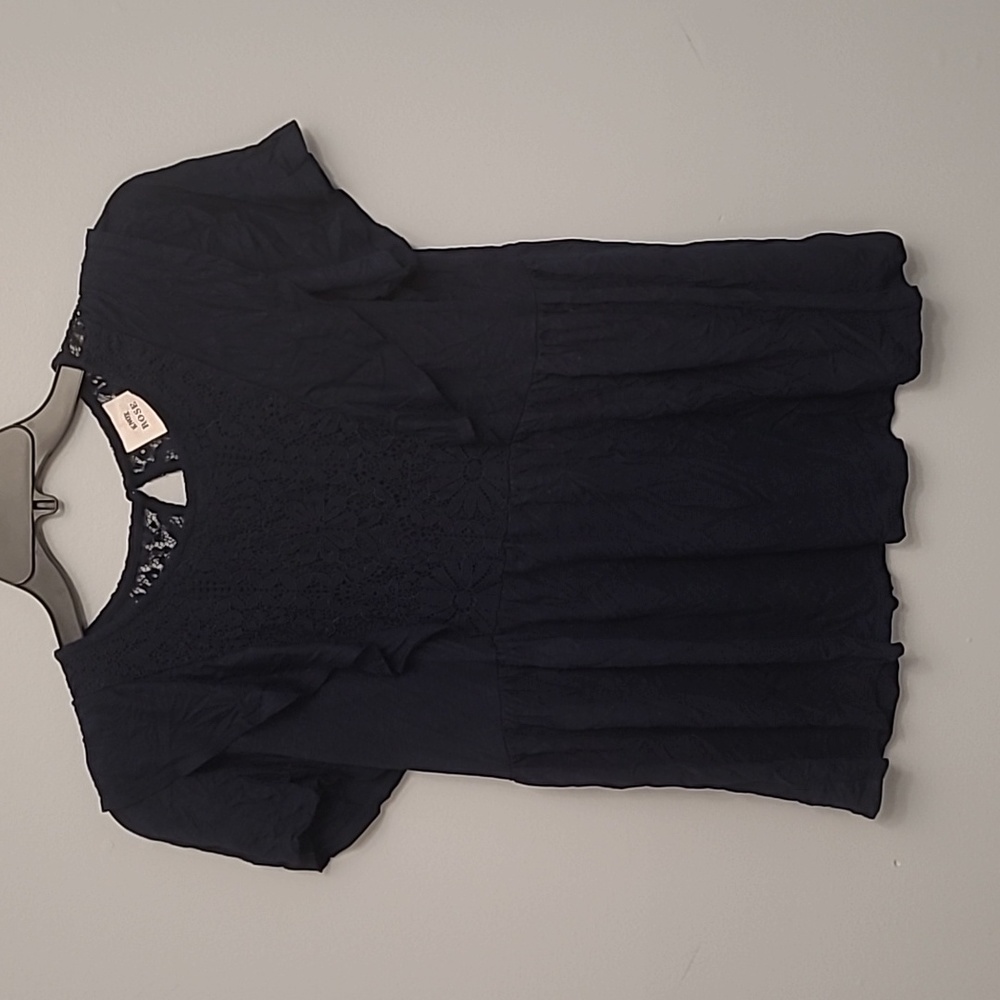 Dark blue women's shirt